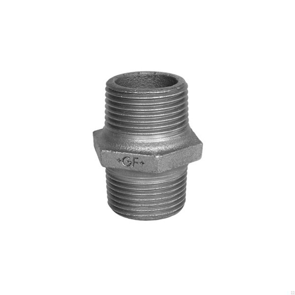 Nipplo in ghisa zincata (280) da 1'1/2