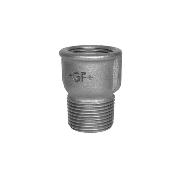 Manicotto in ghisa zincata MF (529a) da 1/2