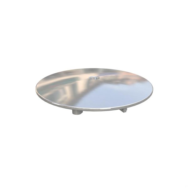 Coperchio ABS cromato x piletta piatto doccia da 90 mm.