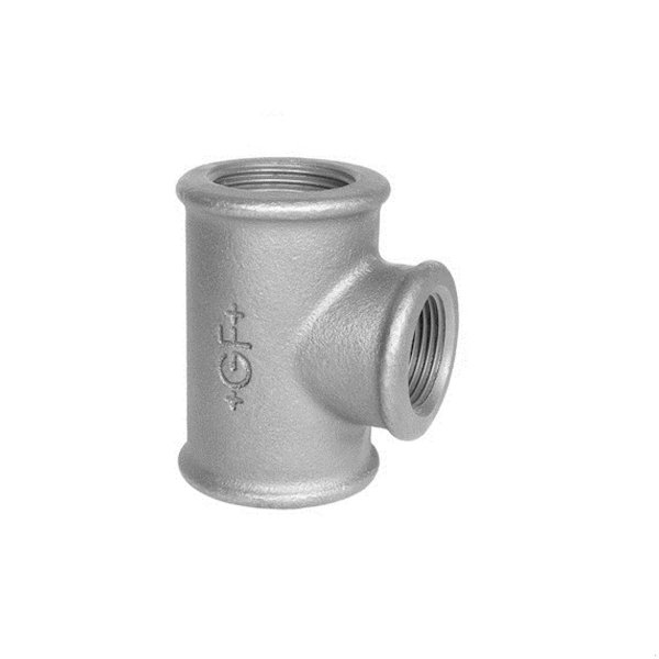Ti in ghisa zincata (130r) da 1'x3/4x1'