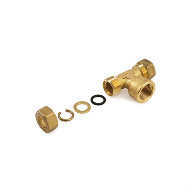 Ti F per rame con O-Ring (232) da 16 x 1/2