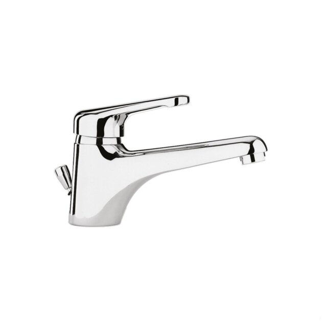 Paffoni - Miscelatore lavabo prolungato 50 mm con scarico automatico Nettuno