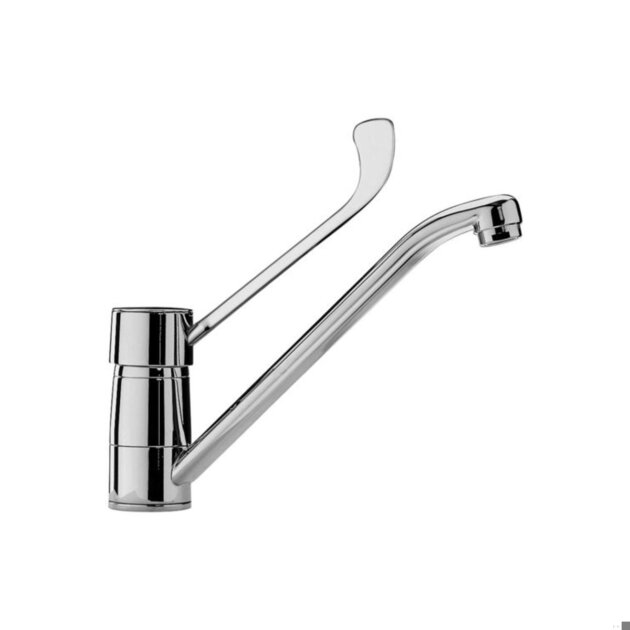 Paffoni - Miscelatore lavello monoforo leva lunga sanitaria Nettuno