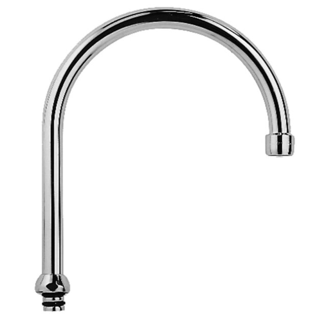 Bocca alta cromata per lavabo scarico automatico  VIOLA