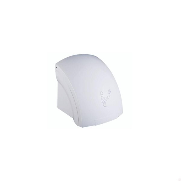 Asciugamani elettrico bianco in abs da 1800 W