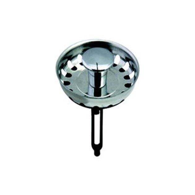 Cestello in acciaio inox per piletta tipo canestrino da  70  mm.