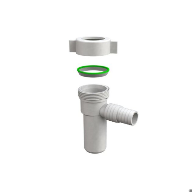 Prolunga in plastica per sifone con scarico lavatrice da 32 x 1'1/4