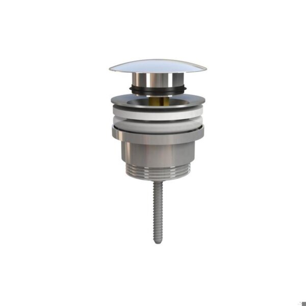 Piletta lavabo automatica universale da  1'1/4 senza troppo pieno Clicker