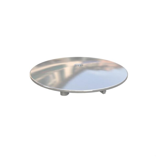 Coperchio ABS cromato x piletta piatto doccia da 90 mm.