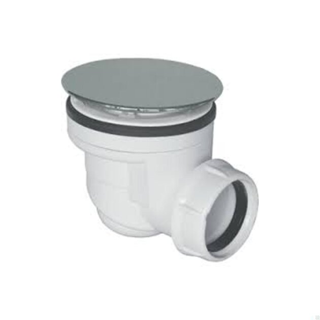 Piletta in plastica per piatto doccia da  1'1/2, Ø 80