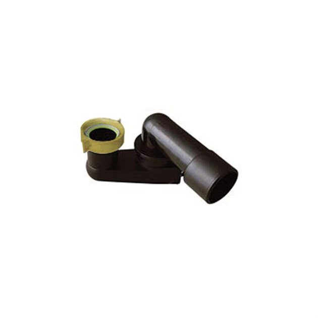 Sifone orientabile e autopulente in p.e. da  40/50  x  1'1/2