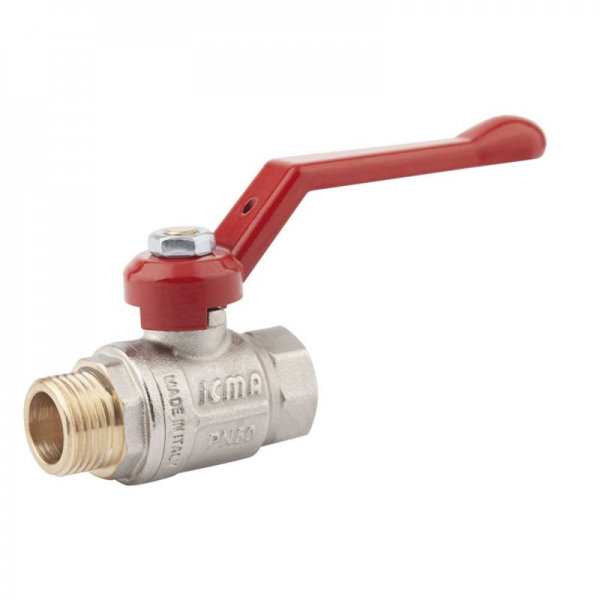 Valvola a sfera MF da 1'1/4 PN30 (ICMA)