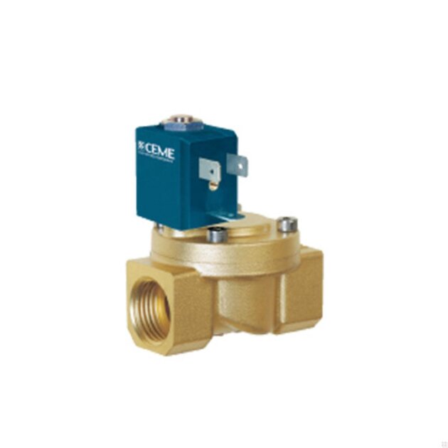 Elettrovalvola per acqua da  3/4  N.A.  (12 VOLTS)