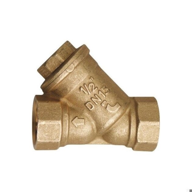 Filtro in ottone a  Y  PN  20  da  1'1/4