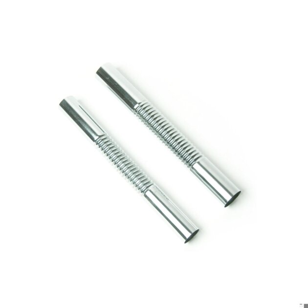 Canna flessibile in ottone cromato da Ø 40 x 1000 mm