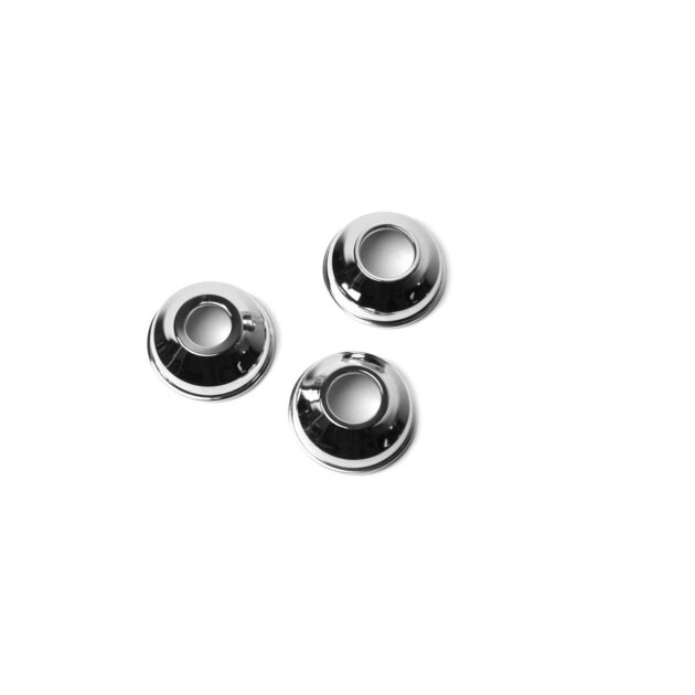 Rosone in ottone cromato da Ø 32 mm