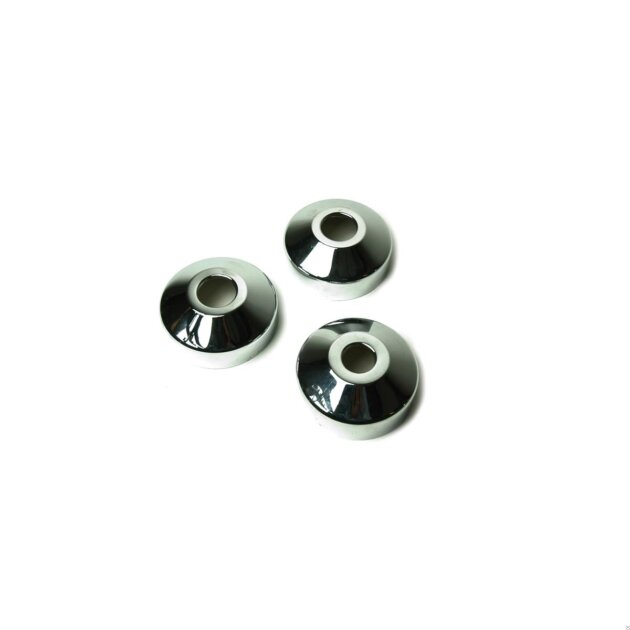 Rosone super in ottone cromato da Ø 32 mm Super