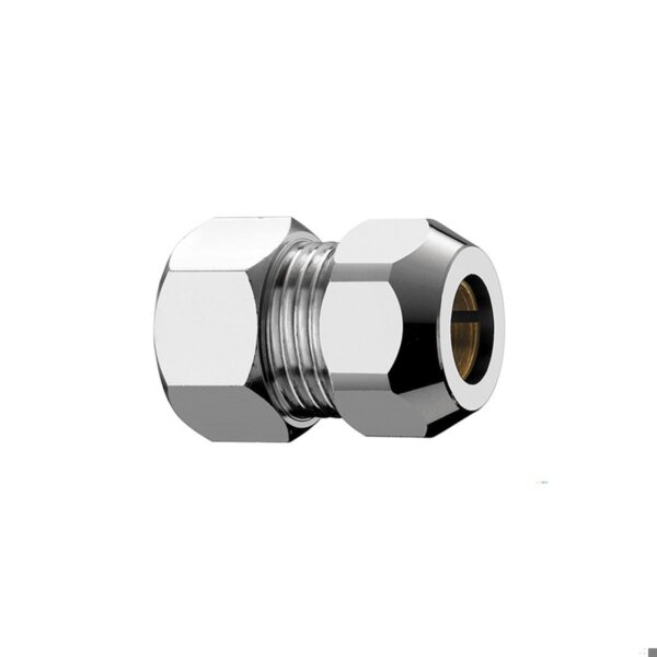 Raccordo F in ottone completo per cannetta da Ø 12  x  1/2