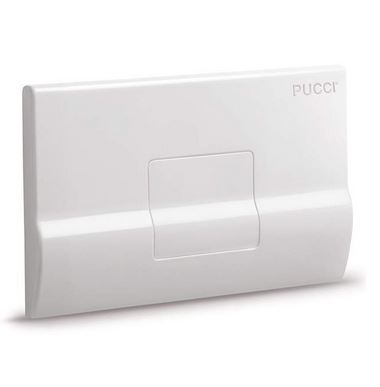 Pucci - Placca bianca Quadra Sara (vecchi modelli da 280 x 180 mm.)