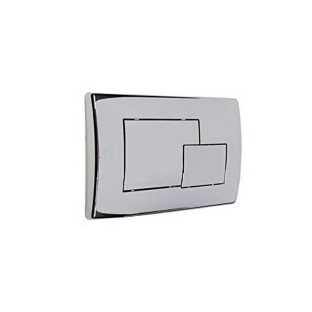 Pucci - Placca cromata Quadra Eco (vecchi modelli 280 x 180 mm.)