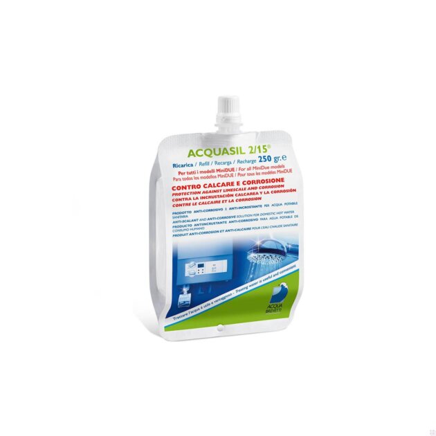 Ricarica polifosfato liquido x dosatore  Mini Due  (sacca 250 gr.)