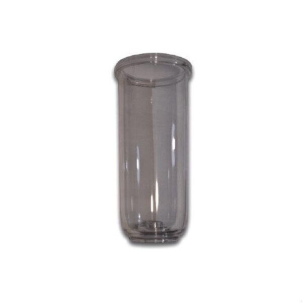 Bicchiere in plastica trasparente per contenitore cartuccia da 10'