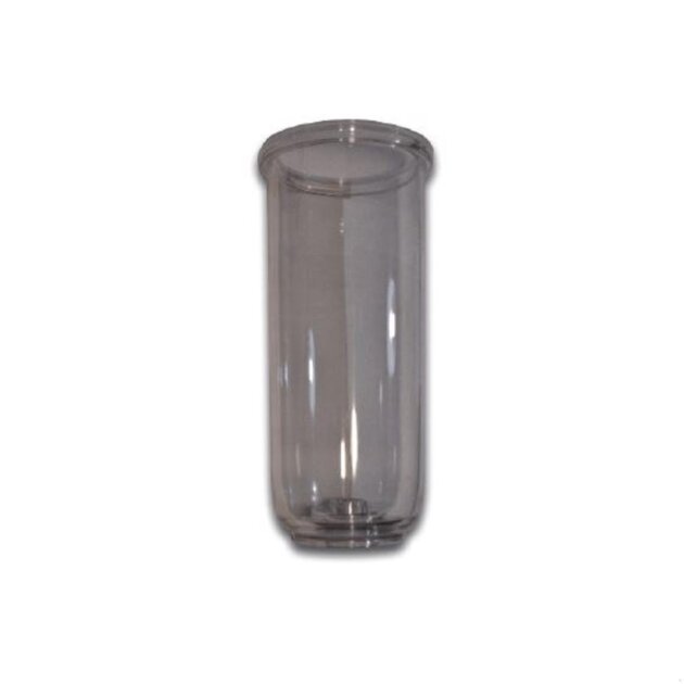 Bicchiere in plastica trasparente per contenitore cartuccia da 10'