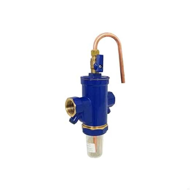 Filtro autopulente in ottone da 1' con bicchiere trasparente PN 16 Arion