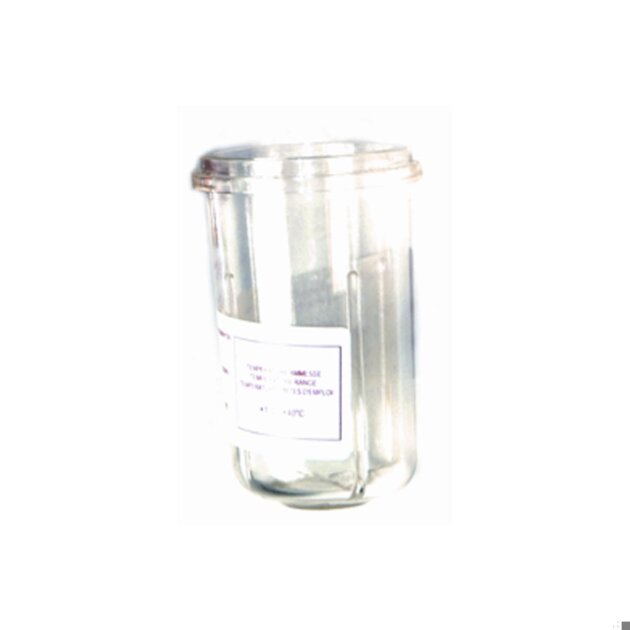 Bicchiere in plastica per filtro con controlavaggio