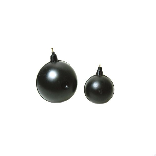 Sfera plastica con passante da  150  mm.