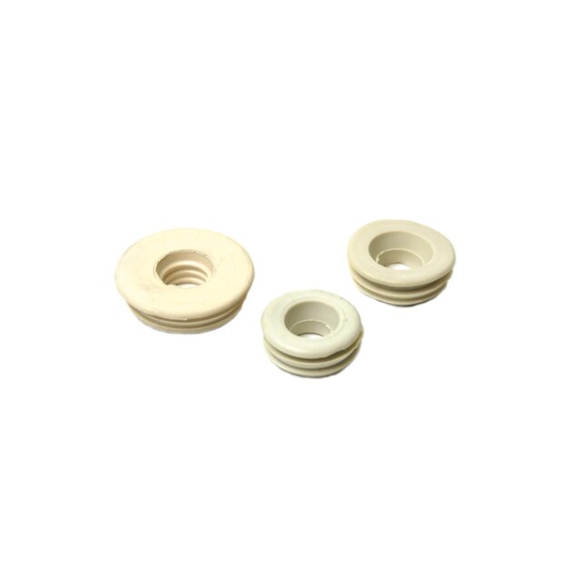 Morsetto in gomma per flussometro da  54 x 23  mm.