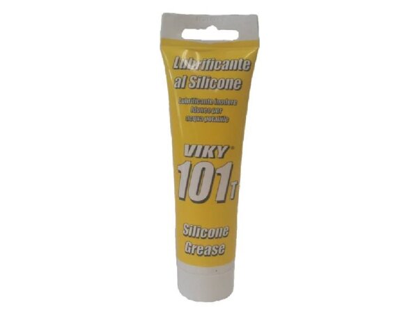Grasso lubrificante al silicone per rubinetti (tubetto 75 ml.)