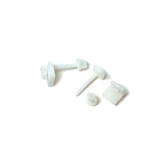 Fissaggio in plastica per sedile W.C. (confezione da 2 pz.)