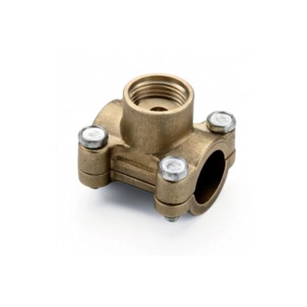 Presa rapida per acqua in ottone da  3/4  x  1/2  F