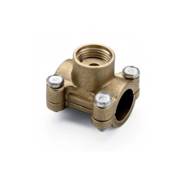 Presa rapida per acqua in ottone da  1'1/2  x  3/4  F