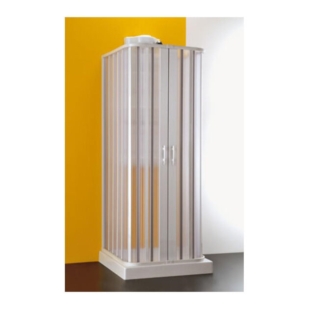 Box doccia in pvc 80/60 x 90/70 x 80/60 cm tipo pesante