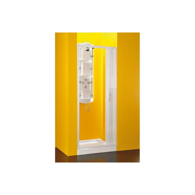 Box doccia per nicchia in pvc da  140/100 cm tipo pesante