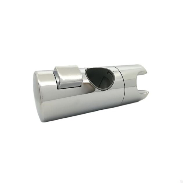 Supporto scorrevole in abs cromato per asta saliscendi 25 mm