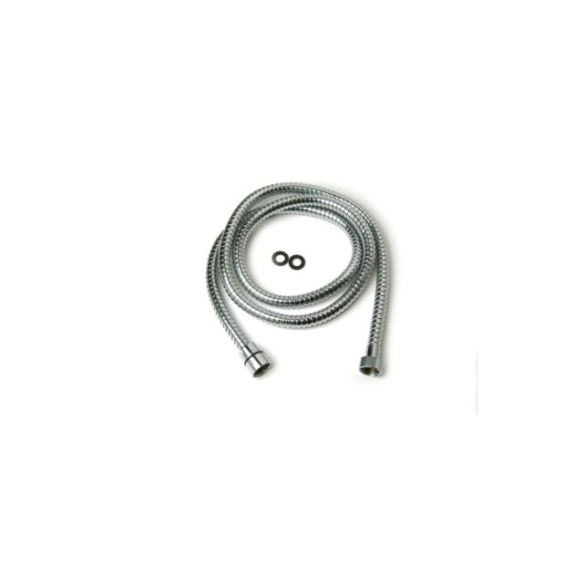 Flessibile per doccia con attacco conico singola aggraffatura FF 1/2 x 150 cm.