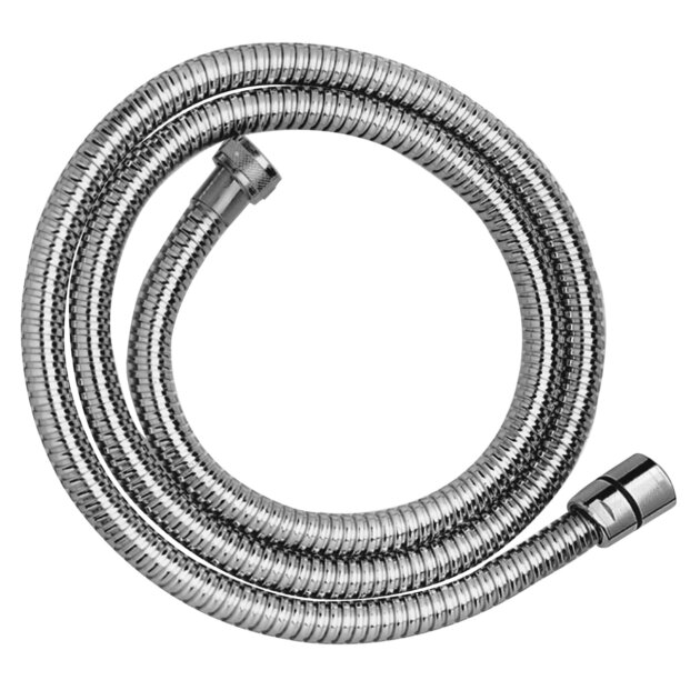 Flessibile conico ottone crom. doppia aggr. x doccia 100cm T.P.