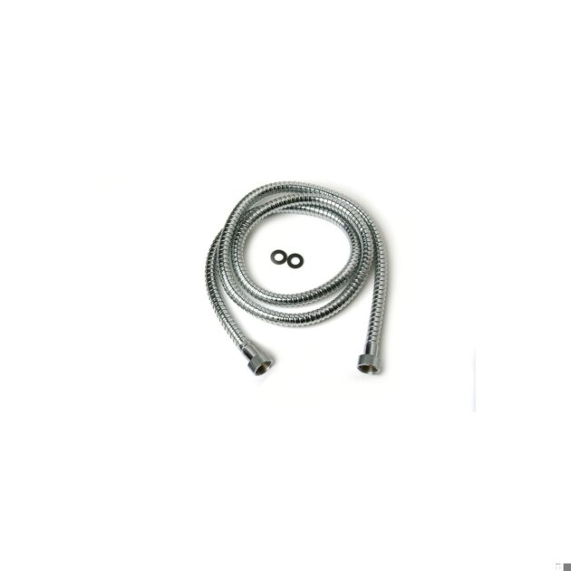 Flessibile per doccia con attacco conico doppia aggraffatura FF 1/2 x 200 cm tipo pesante