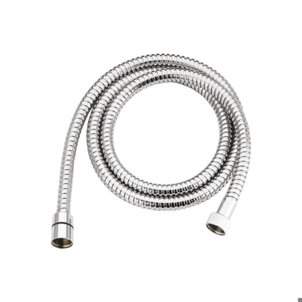 Flessibile per gruppo doccia esterno singola aggraffatura, FF 1/2  x  3/4  da  150  cm.