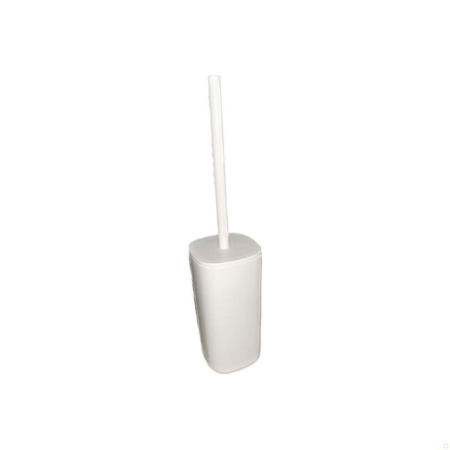 Porta scopino da terra bianco Pod
