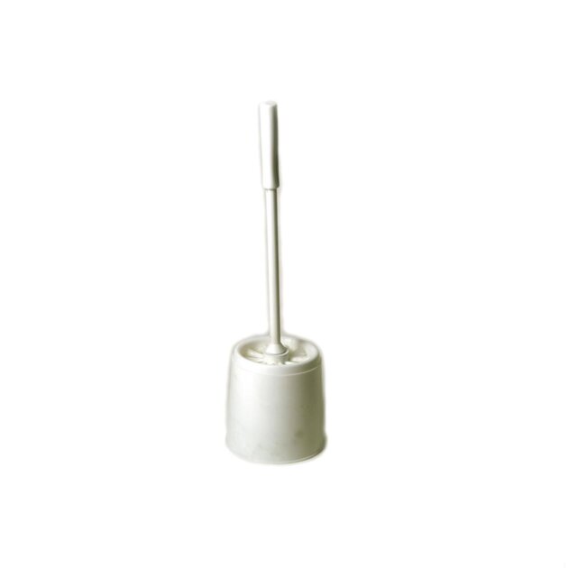 Portascopino bianco in plastica  Novissimo