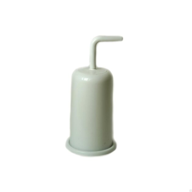 Portascopino bianco in plastica  Zeta