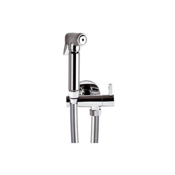Idroscopino completo in ottone cromato Tondo