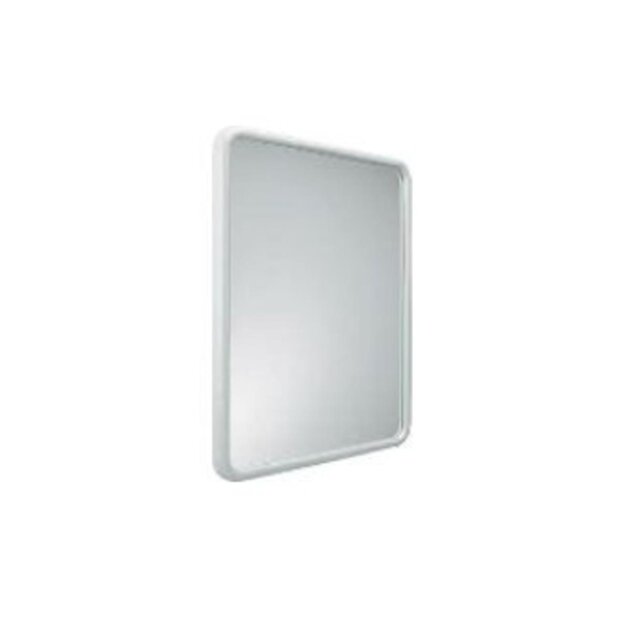 Specchio quadro bianco in abs da 56 x 68 cm Linea