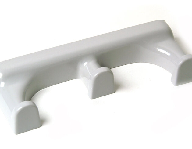 Appendiabito bianco in abs Linea