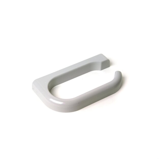 Portarotolo-portasalvietta bianco in abs Linea