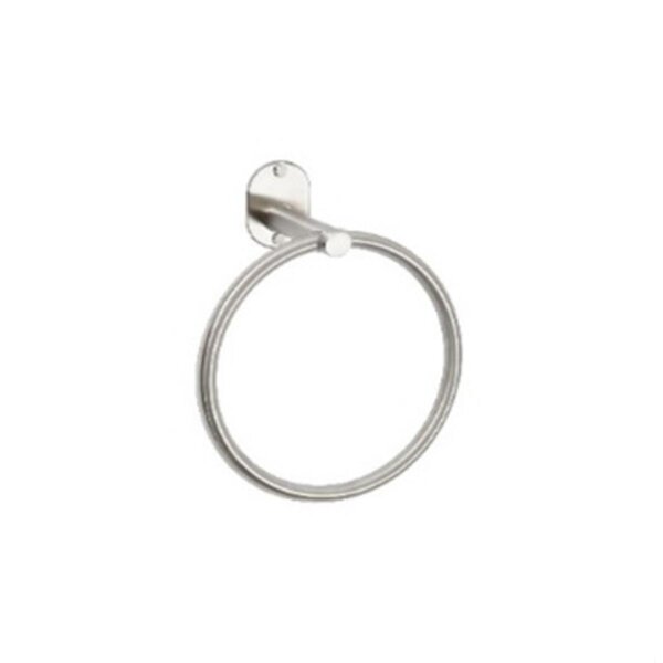 Porta asciugamani ad anello in acciaio inox 304/vetro Blizz